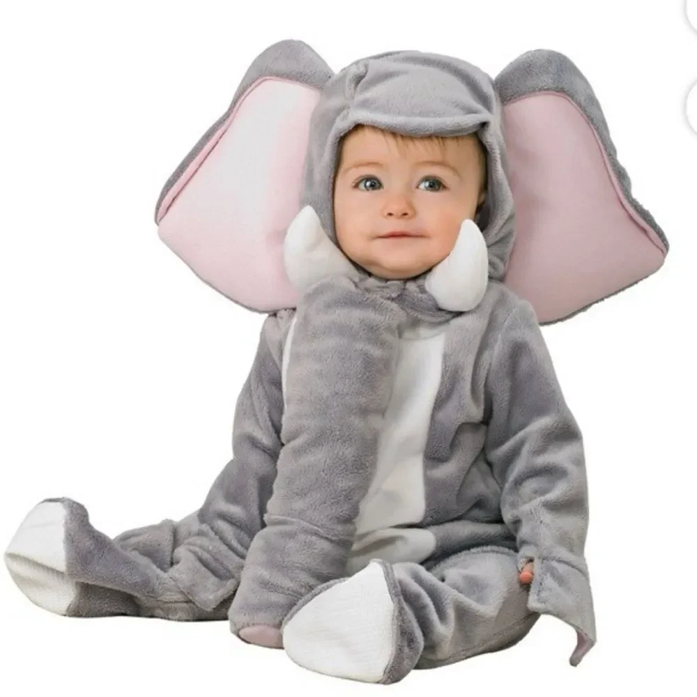 Baby Infant Elephant Halloween Dress-Up Costume Size 0-6M